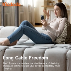 Cáp Sạc Nhanh Mcdodo 3 trong 1 USB to M+L+C 6A | Sạc Siêu Nhanh Cùng Lúc 3 Thiết Bị