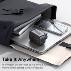 Phích Cắm Chuyển Đổi Du Lịch Mcdodo | Kiêm Sạc 20W, 3 Cổng (1 USB & 2 Type-C)