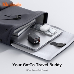 Cốc Sạc Nhanh Mcdodo FreeGo 35W GaN | Tích Hợp Dây Rút Gọn Type-C, Sạc Cùng Lúc 3 Thiết Bị