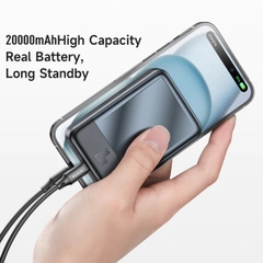 Pin Sạc Dự Phòng Mcdodo Ambilight 20W 20000mAh | Sạc Nam Châm, Thiết Kế Cao Cấp