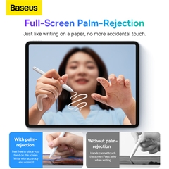 Bút Cảm Ứng Baseus Smooth Writing | Sạc Hít Nam Châm, Tỳ Tay, Hiển Thị Pin, 3 Phiên Bản