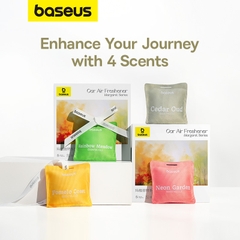 Túi Thơm Khử Mùi Baseus Margaret Series | Dùng Cho Ô Tô, Tủ Quần Áo, Hương Liệu Pháp Cao Cấp