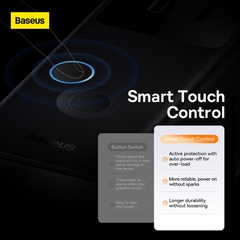 Trạm Sạc GaN Baseus PowerCombo 30W | 3AC + 2USB + Type-C, Công Nghệ GaN5 Hiện Đại