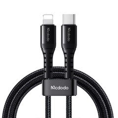 Cáp Sạc Nhanh Mcdodo 36W PD Type-C to Ln | Sạc Siêu Nhanh Cho Máy Tính Bảng & Điện Thoại