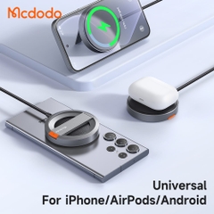 Đế Sạc Không Dây Mcdodo Folding Stand Magnetic Wireless Charger 15W
