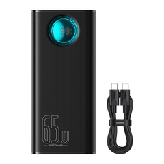 Pin Sạc Dự Phòng OS-Baseus Amblight Digital Display Fast Charge Power Bank 26800mAh (Kèm cáp C to C 100W, 1m)