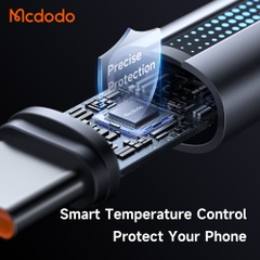 Cáp Sạc Mcdodo 100W Type-C | Sạc Nhanh Laptop & Điện Thoại, Có Đèn Báo Sạc