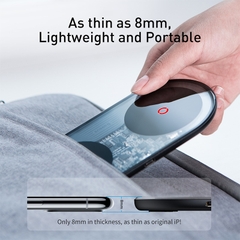 Đế Sạc Đôi Không Dây Baseus Simple 2 in 1 20W | Sạc Cùng Lúc 2 Máy, Trong Suốt, Tiện Lợi