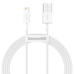 Cáp sạc lightning Baseus Superior Series Fast Charging Data Cable cho iPhone/ iPad (2.4A, 480Mbps, Fast charge, ABS/ TPE Cable)