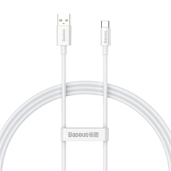 Cáp Sạc Nhanh Baseus Superior Series USB to Type-C 100W | Chuyên Dụng Cho Huawei, Honor