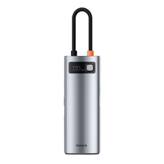 Hub Đa Năng Baseus Metal Gleam | Dock Mở Rộng Cổng Cho Laptop, Tiện Lợi