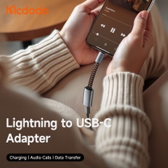 Đầu Chuyển Đổi Mcdodo iP to Type-C 3-in-1 Multi Adapter