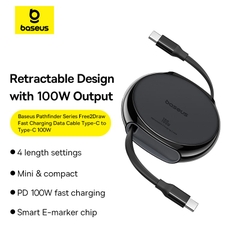 Cáp Sạc Nhanh Baseus Pathfinder Series Free2Draw Fast Charging Data Cable Type-C to Type-C