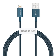 Cáp Sạc Baseus Superior Series USB to Ln 2.4A | Dẻo Dai Chống Gãy, Dài 1m/2m
