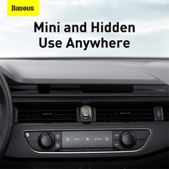 Móc Treo Đồ Mini Baseus Beetle Cho Ô Tô, Bàn Làm Việc | Thiết Kế Gấp Gọn, Dán 3M (Bộ 2 Cái)