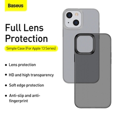 Ốp Lưng Baseus Simple Cho iP13 | Chống Sốc & Bảo Vệ Camera Air Armor