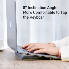 Đế Tản Nhiệt Laptop Baseus Papery | Hợp Kim Nhôm Siêu Mỏng 0.3cm, Gập Gọn Thông Minh