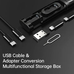 Bộ Dụng Cụ Chuyển Đổi Đa Năng Mcdodo Multifunctional Storage Box (Cable+ Connector+ SIM Eject Pin+ Card Slot)