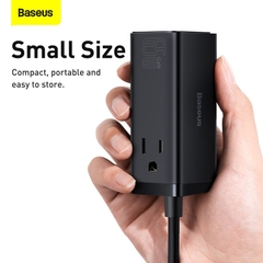 Trạm Sạc Baseus GaN3 Pro 65W 6 Cổng | 2AC, 2USB, 2Type-C, Kèm Cáp 100W