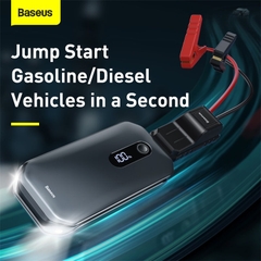 Kích Bình Ô Tô Baseus Super Energy Pro 1000A 12000mAh | Dùng Cho Máy Xăng & Dầu, Cứu Hộ Khẩn Cấp