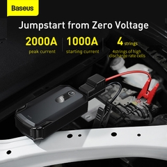 Bộ Kích Bình Ô Tô Baseus Super Energy Max 2000A | Pin Dự Phòng 20000mAh Kích Nổ Máy Xăng Dầu 12V