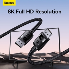 Cáp DP Siêu Nét 8K Baseus High Definition Series DP 8K to DP 8K Adapter Cable