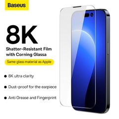 Kính Cường Lực Baseus Corning cho iP13/iP14 | Có Màng Loa Chống Bụi