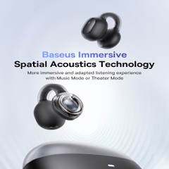 Tai Nghe Bluetooth Baseus AirGo 1 | Kẹp Vành Tai Thể Thao, An Toàn Khi Di Chuyển