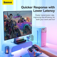 Adapter Bluetooth 5.3 Baseus BA07 | Kết Nối Không Dây Cho PC, Laptop, Cắm Là Chạy