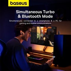 Tai Nghe TWS Baseus AeQur G10 | Kết Nối Cùng Lúc PC & Điện Thoại, Chuyên Game Không Trễ