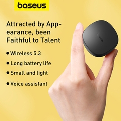 Tai Nghe Bluetooth Baseus Bowie WM01 | Thiết Kế Mini Nhỏ Gọn, Cảm Ứng, Nhiều Màu, Chính Hãng