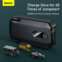 Bộ Kích Bình Ô Tô Baseus Super Energy Max 2000A | Pin Dự Phòng 20000mAh Kích Nổ Máy Xăng Dầu 12V