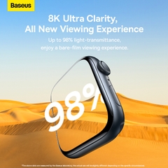 Dán Màn Hình Baseus 8K Cho AppleWatch (Đủ Kích Cỡ) | Cường Lực Dẻo Full Màn, Chống Vân Tay
