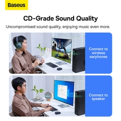Adapter Bluetooth 5.3 Baseus BA07 | Kết Nối Không Dây Cho PC, Laptop, Cắm Là Chạy