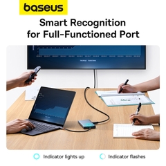 Hub Chuyển Đổi Baseus PortalJoy 13 trong 1 | Xuất 4 Màn Hình, Hỗ Trợ 8K, USB Tốc Độ 10Gbps