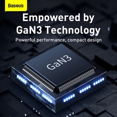Củ Sạc Kiêm Pin Dự Phòng Baseus 87W GaN3 | 2-trong-1, Sạc Nhanh Laptop 65W, 2 Cổng