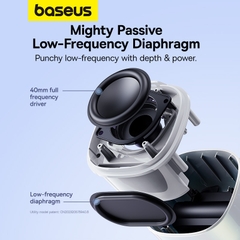 Loa Bluetooth Mini Baseus AeQur V2 | Âm Thanh Vòm 360 Độ, Bass Mạnh Mẽ, Pin Cực Trâu 30 Giờ