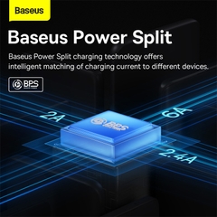 Cáp Sạc Đa Năng Baseus Flash Ⅱ 100W | Cáp USB / Type C to M+L+C Chính Hãng