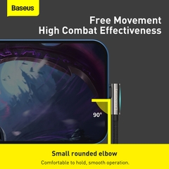 Cáp Sạc Góc Vuông Baseus Legend 20W Type-C to Ln | Chơi Game Không Vướng Tay, Đèn LED Báo
