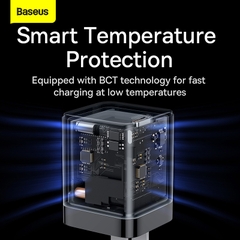 Củ Sạc Nhanh Baseus GaN3 Mini 30W Type-C | Công Nghệ GaN, Sạc Nhanh An Toàn