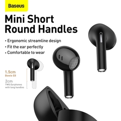 Tai Nghe Bluetooth Baseus Bowie E8 TWS | Độ Trễ Thấp 0.038s Sạc Nhanh 10 Phút Định Vị App