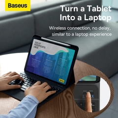Bao Da Kèm Bàn Phím Baseus Brilliance Cho Pad | Bàn Phím Rời, Biến Máy Tính Bảng Thành Laptop
