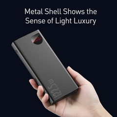 Sạc Dự Phòng Baseus Adaman 22.5W 10000/20000mAh | Vỏ Kim Loại, Màn Hình LED (Phiên bản OS)