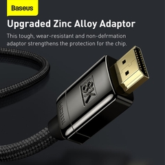 Cáp HDMI 2.1 Baseus High Definition 8K@60Hz | Băng Thông 48Gbps, Hợp Kim Cao Cấp, Hỗ Trợ HDR