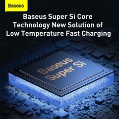 Củ Sạc Baseus Super Si Pro 30W | 2 Cổng Type-C & USB, Công Nghệ Super Si