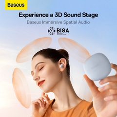 Tai Nghe Bluetooth Baseus AirNora 2 | Hộp Vải Nhung Kèm Gương, Chống Ồn ANC