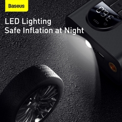 Bơm Điện Tử Mini Baseus Energy Source Pro | Pin Sạc Tiện Lợi & Đèn LED Soi Đêm, Tự Ngắt Khi Đầy