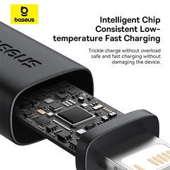 Cáp Sạc Baseus Dura Series USB to Ln 2.4A | Dây Dù Gia Cố Chắc Chắn, Chống Gãy Gập