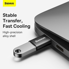 Đầu Chuyển OTG Baseus Ingenuity Type-C to USB 3.1 | Tốc Độ 10Gbps, Siêu Nhỏ Gọn