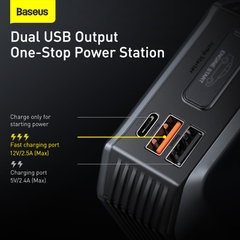 Bộ Kích Bình Ô Tô Baseus Super Energy Max 2000A | Pin Dự Phòng 20000mAh Kích Nổ Máy Xăng Dầu 12V
